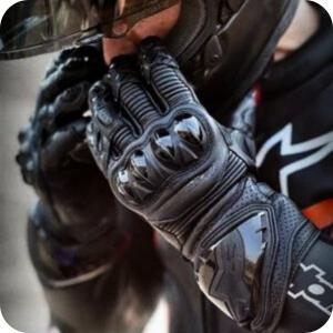 motorcycle Leather Gloves